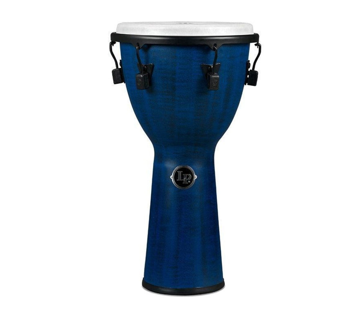 LP Djembe World Beat FX Mechanically Tuned in Blue 12.5"