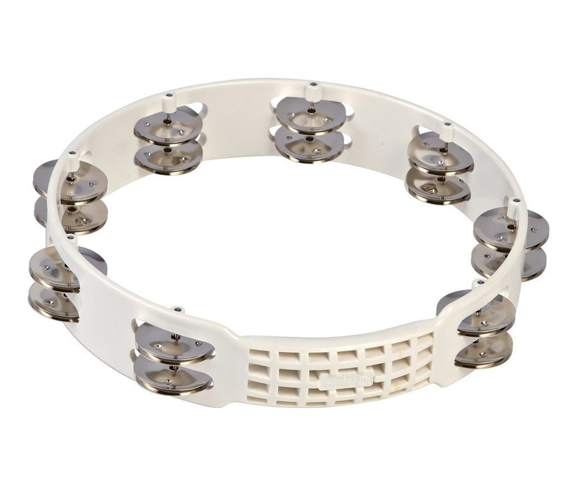 LP 10" LP Aspire Tambourine in White