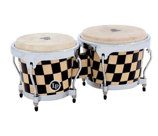 LP Aspire Accent Bongos in Checkerboard