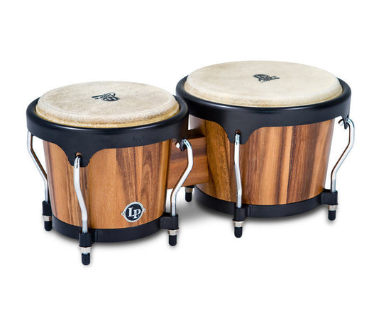 LP Aspire Wood Bongos in Walnut