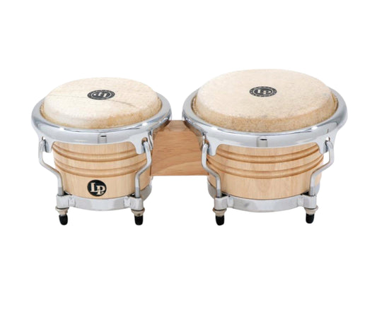 LP Natural Wood Bongos