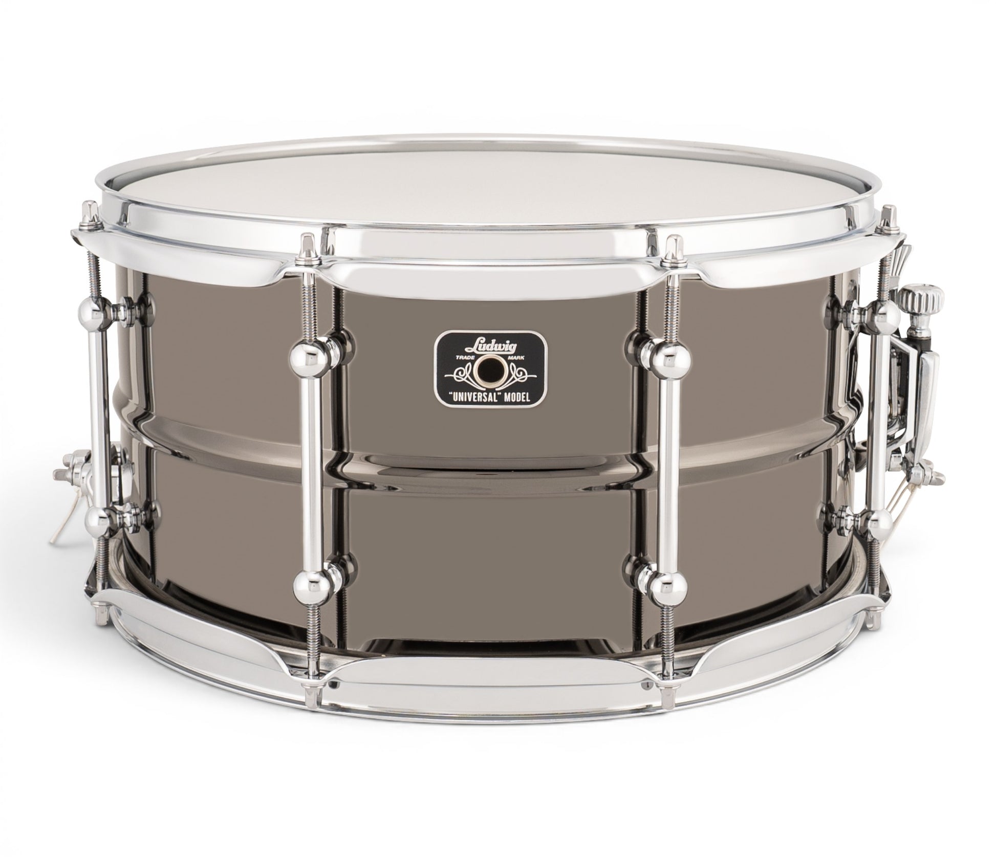 Ludwig 13" x 7" Universal Brass Snare Drum with Chrome Hardware