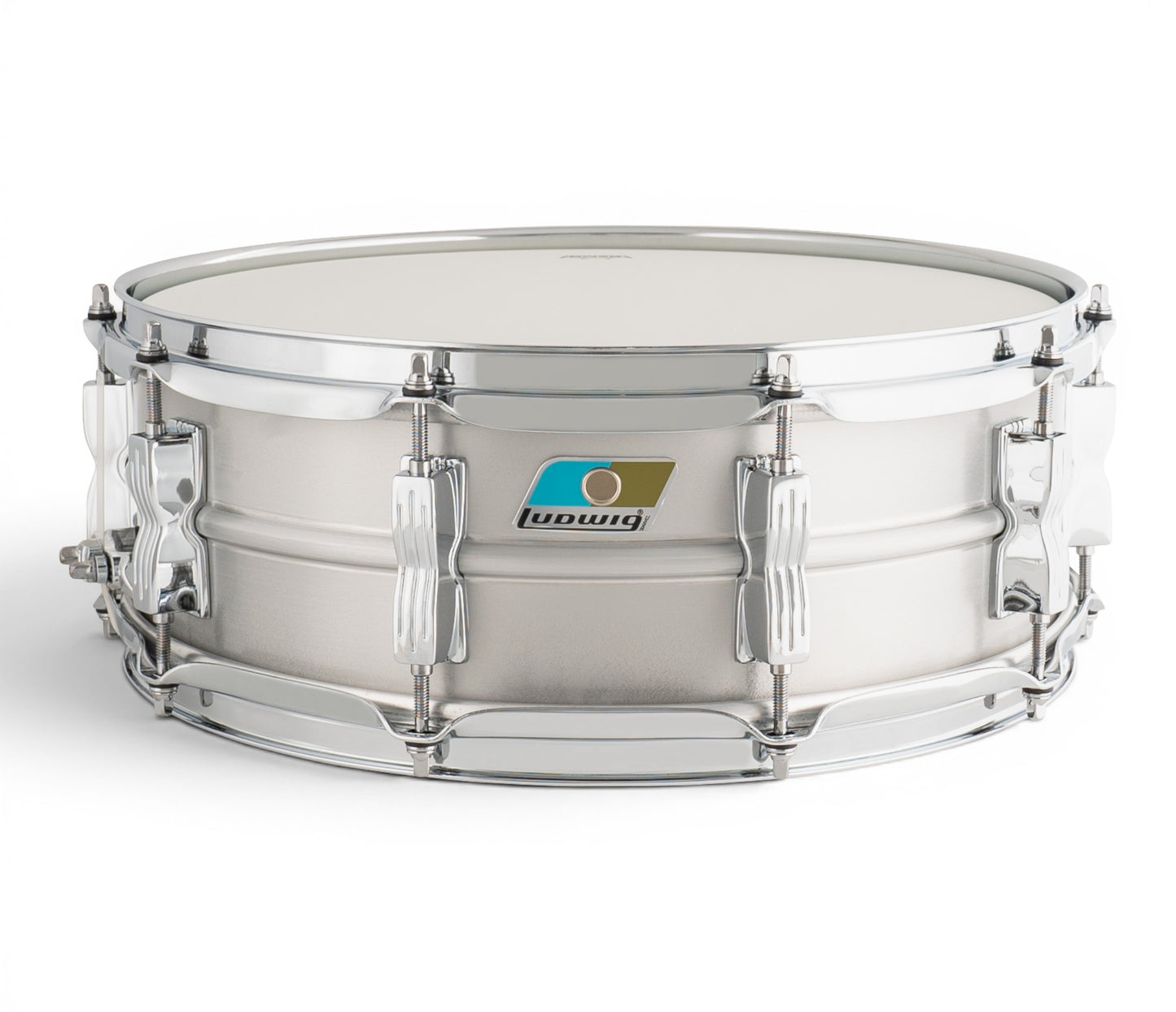Ludwig 14" x 5" Brushed Chrome Acrolite Snare Drum with 10 Lugs