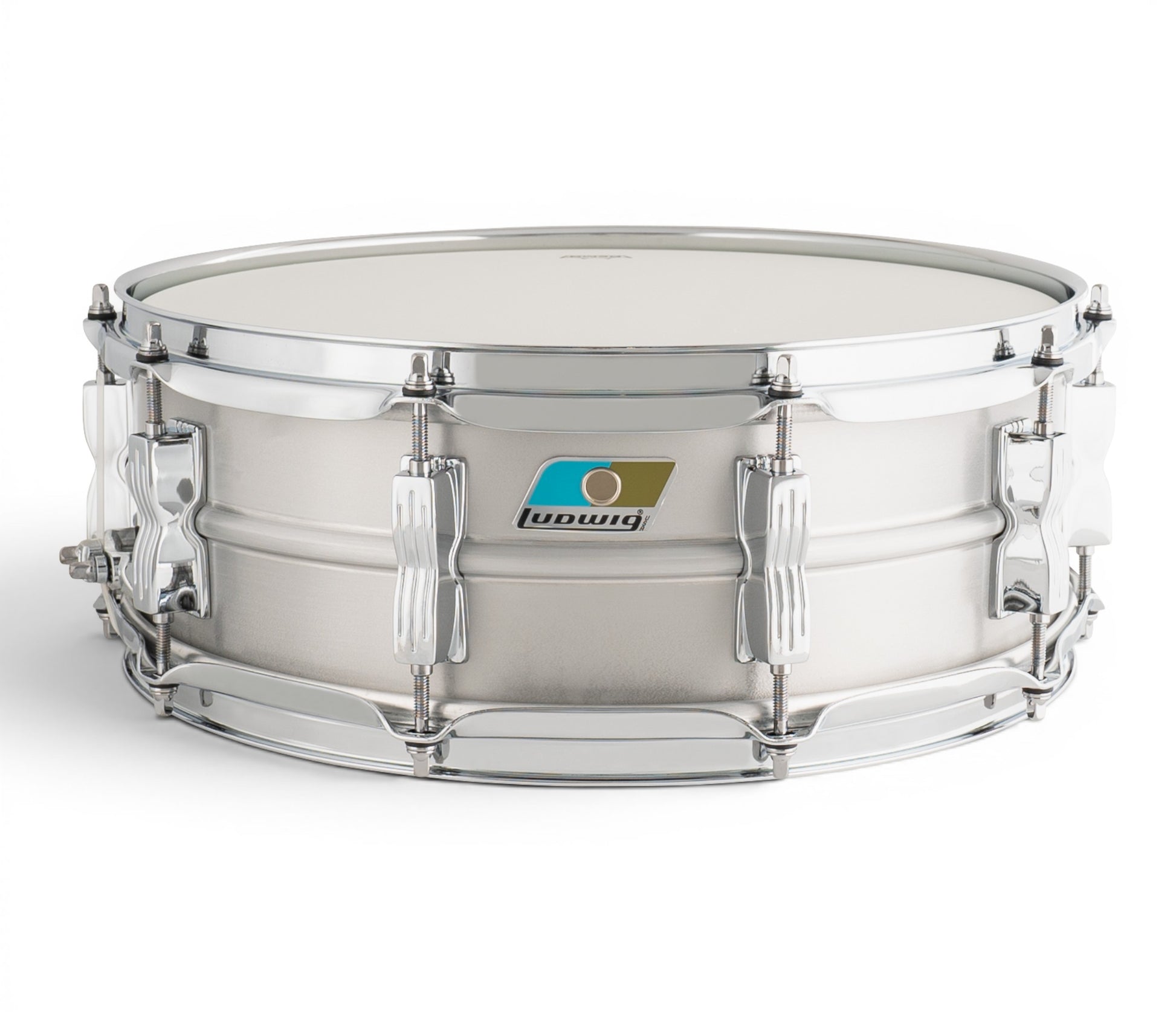 Ludwig 14" x 5" Brushed Chrome Acrolite Snare Drum with 10 Lugs