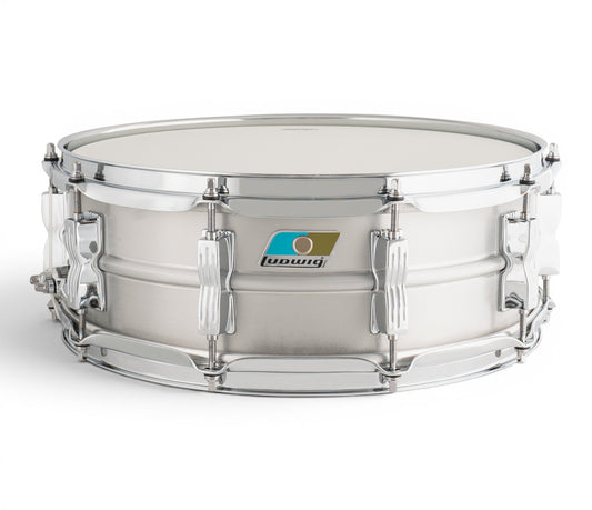 Ludwig 14" x 5" Brushed Chrome Acrolite Snare Drum with 10 Lugs
