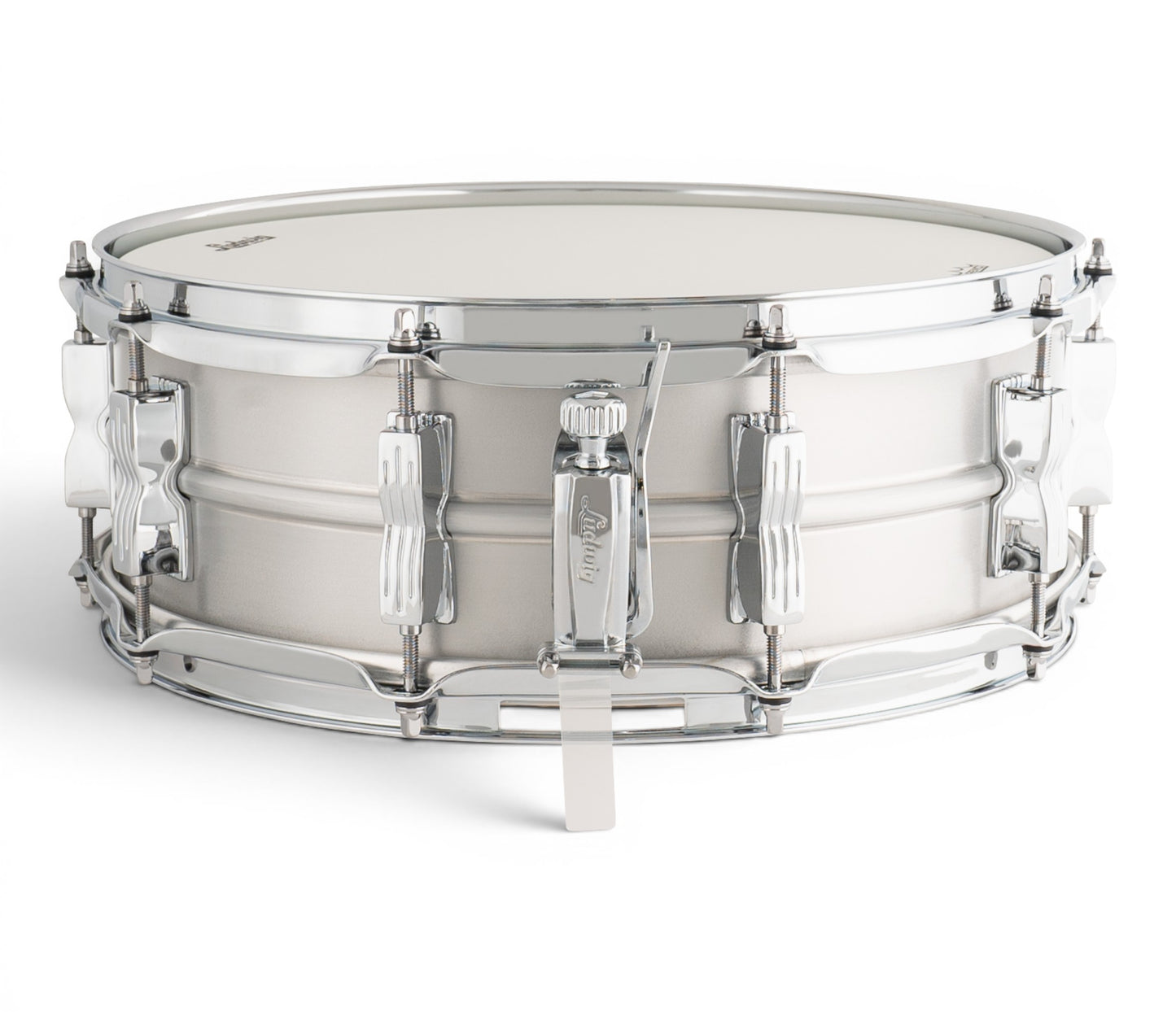 Ludwig 14" x 5" Brushed Chrome Acrolite Snare Drum with 10 Lugs
