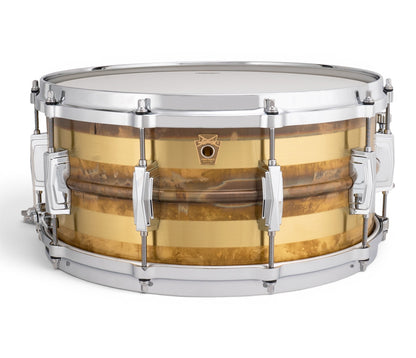 Ludwig 14" x 6.5" Striped Bronze Snare Drum