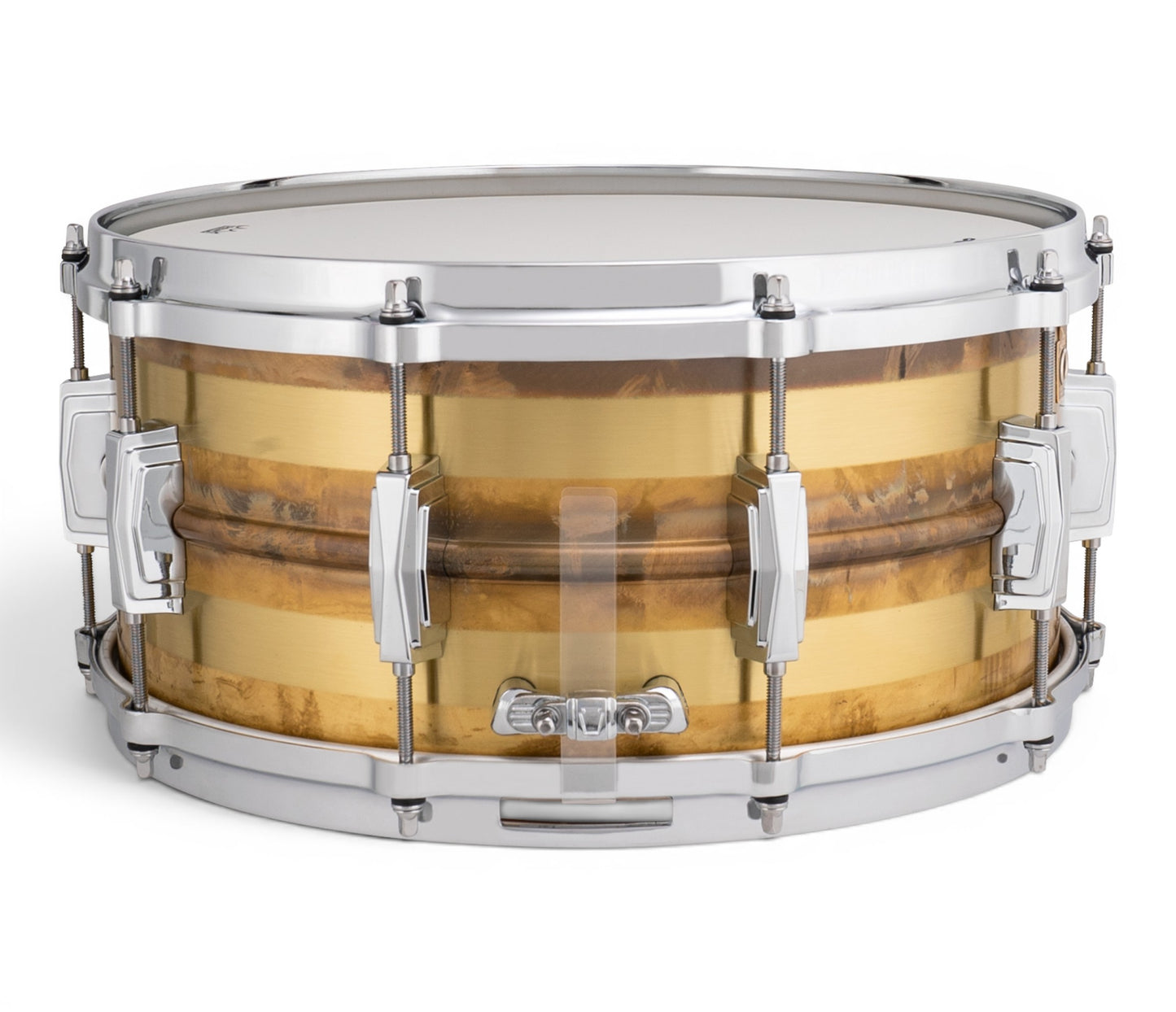 Ludwig 14" x 6.5" Striped Bronze Snare Drum