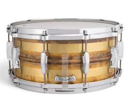 Ludwig 14" x 6.5" Striped Bronze Snare Drum