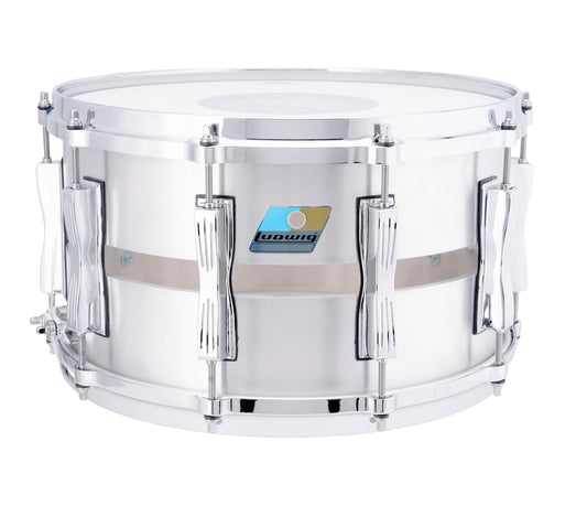 Ludwig Slotted Coliseum Aluminium 14" x 8" Snare Drum