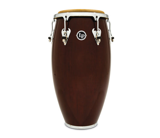 LP Matador Wood 11 3/4" Conga in Dark Brown Chrome Hardware