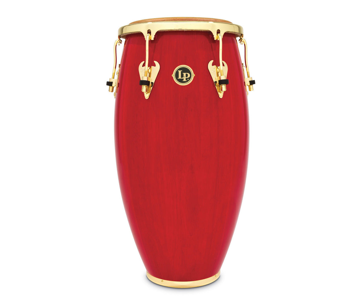 LP Matador Wood 12 1/2" Tumba in Red Gold Hardware