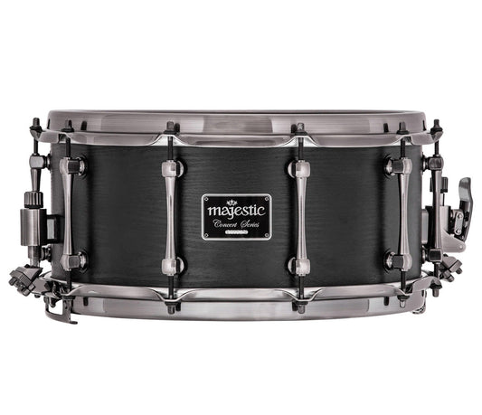 Majestic Concert 14" x 6.5" Black Maple Concert Snare Drum