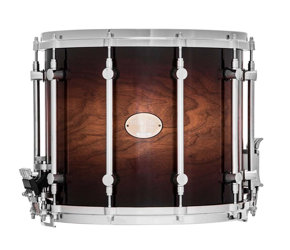 Majestic Prophonic 14" x 12" Walnut Concert Snare Drum