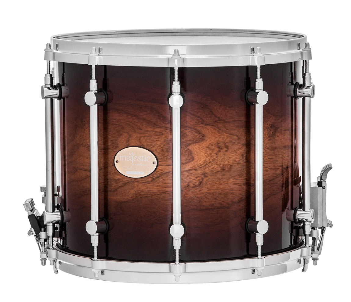 Majestic Prophonic 14" x 12" Walnut Concert Snare Drum