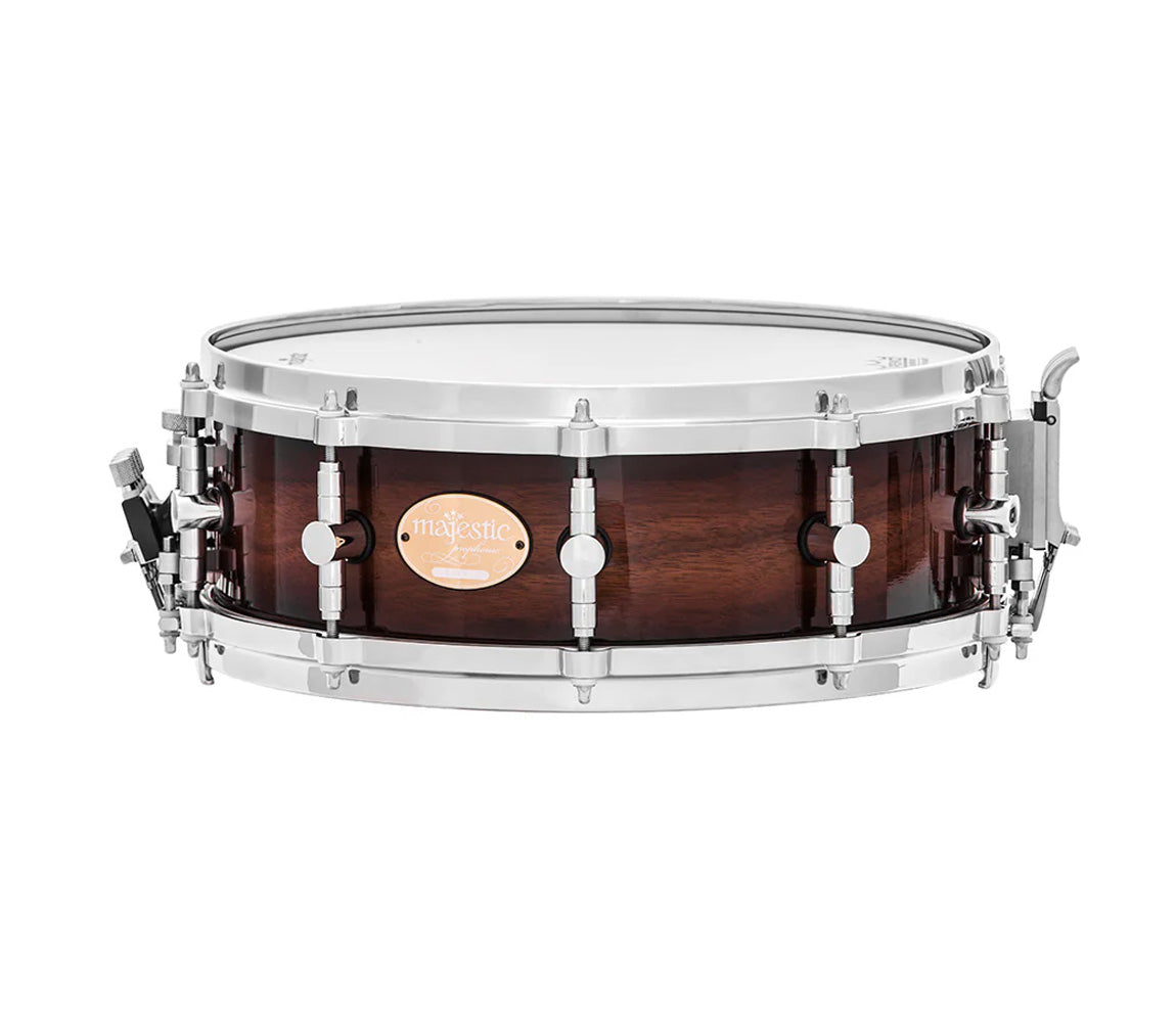 Majestic Prophonic 14" x 4" Walnut Concert Snare Drum