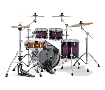 Mapex Saturn VI 20" 4-Piece Fusion Shell Pack in Royal Purple Burst