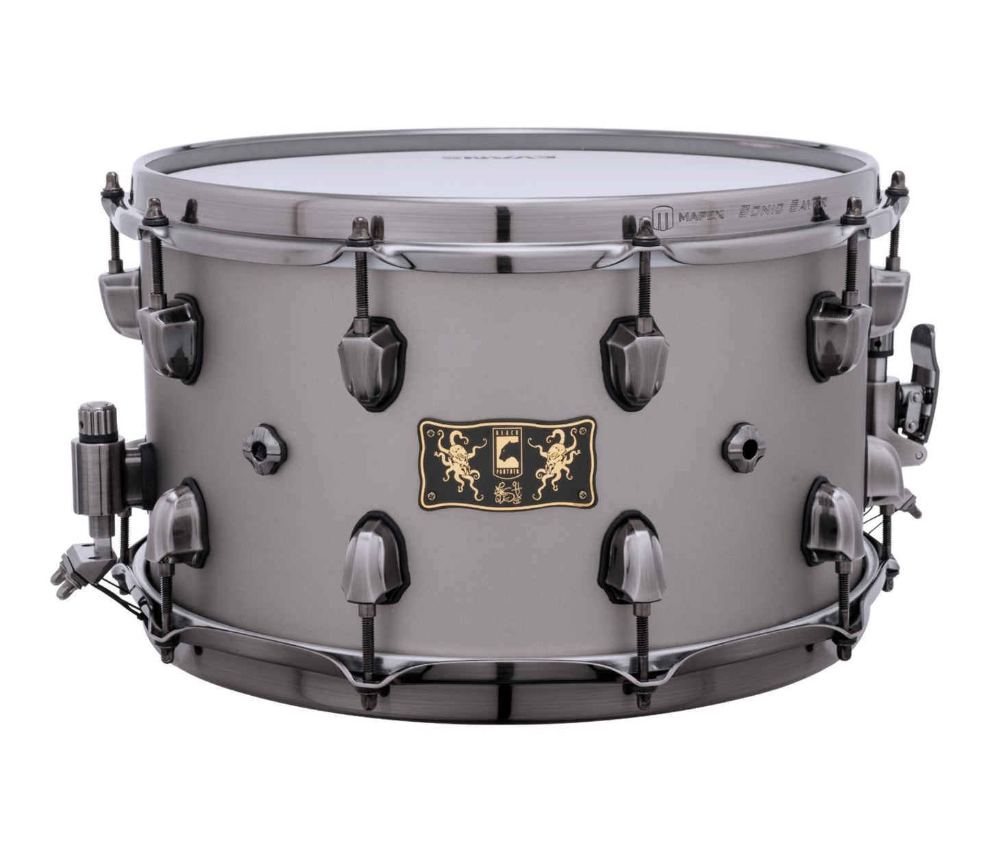 Mapex Aquiles Priester PsychOctopus 14" x 8" Snare Drum in Gunmetal Grey