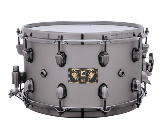 Mapex Aquiles Priester PsychOctopus 14" x 8" Snare Drum in Gunmetal Grey