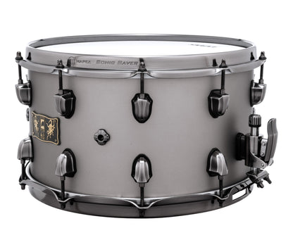 Mapex Aquiles Priester PsychOctopus 14" x 8" Snare Drum in Gunmetal Grey
