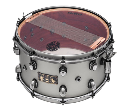 Mapex Aquiles Priester PsychOctopus 14" x 8" Snare Drum in Gunmetal Grey