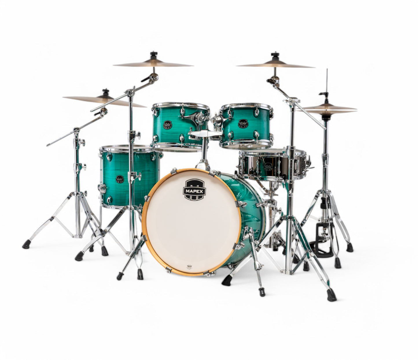 Mapex Armory Series 5 Piece 20" Fusion Shell Pack In Jade Stone Burst