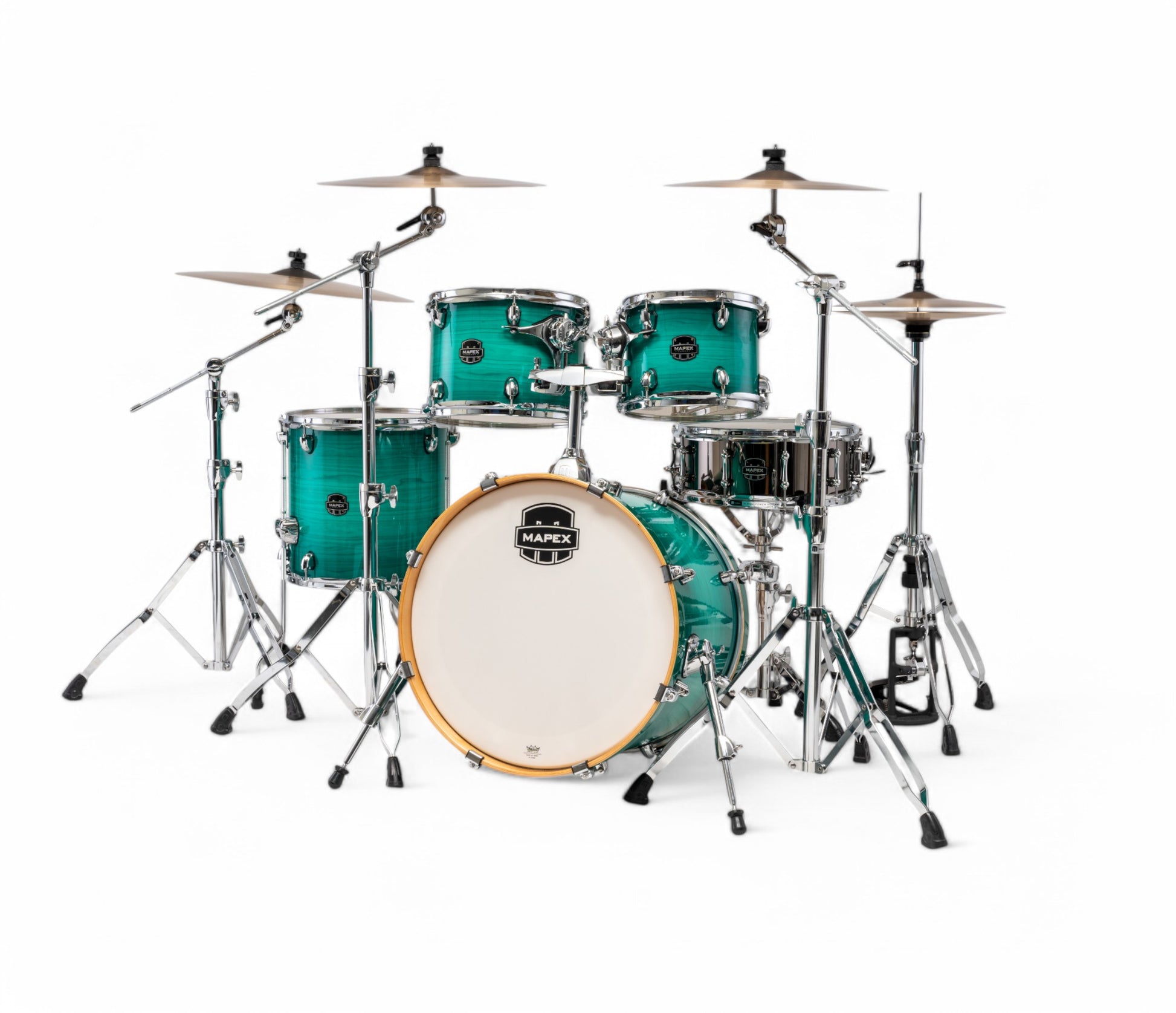Mapex Armory Series 5 Piece 20" Fusion Shell Pack In Jade Stone Burst