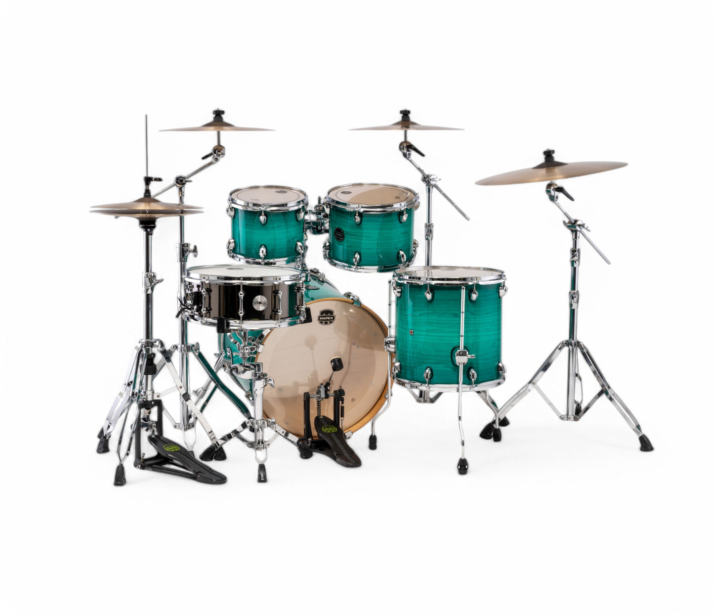 Mapex Armory Series 5 Piece 20" Fusion Shell Pack In Jade Stone Burst