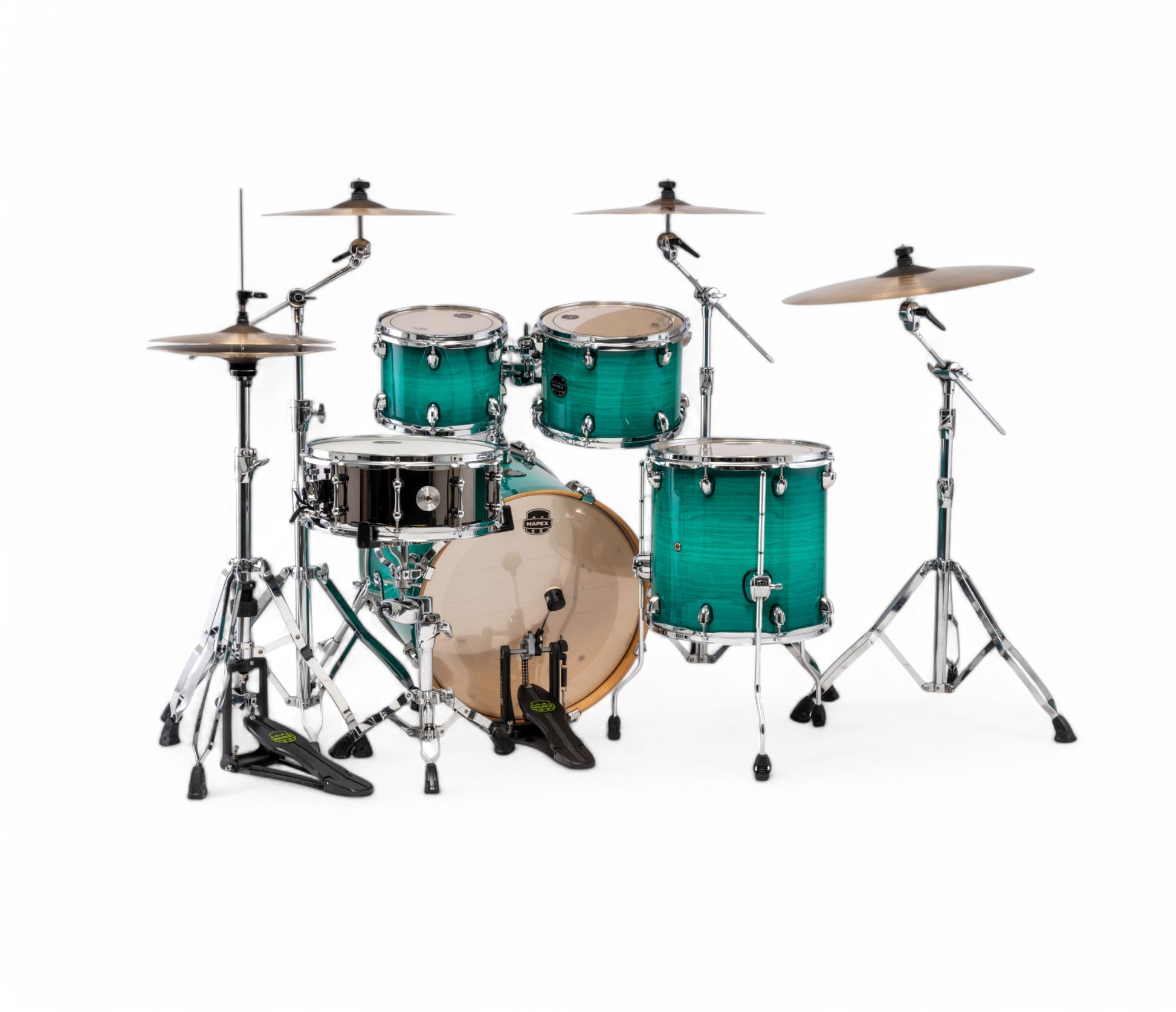 Mapex Armory Series 5 Piece 20" Fusion Shell Pack In Jade Stone Burst