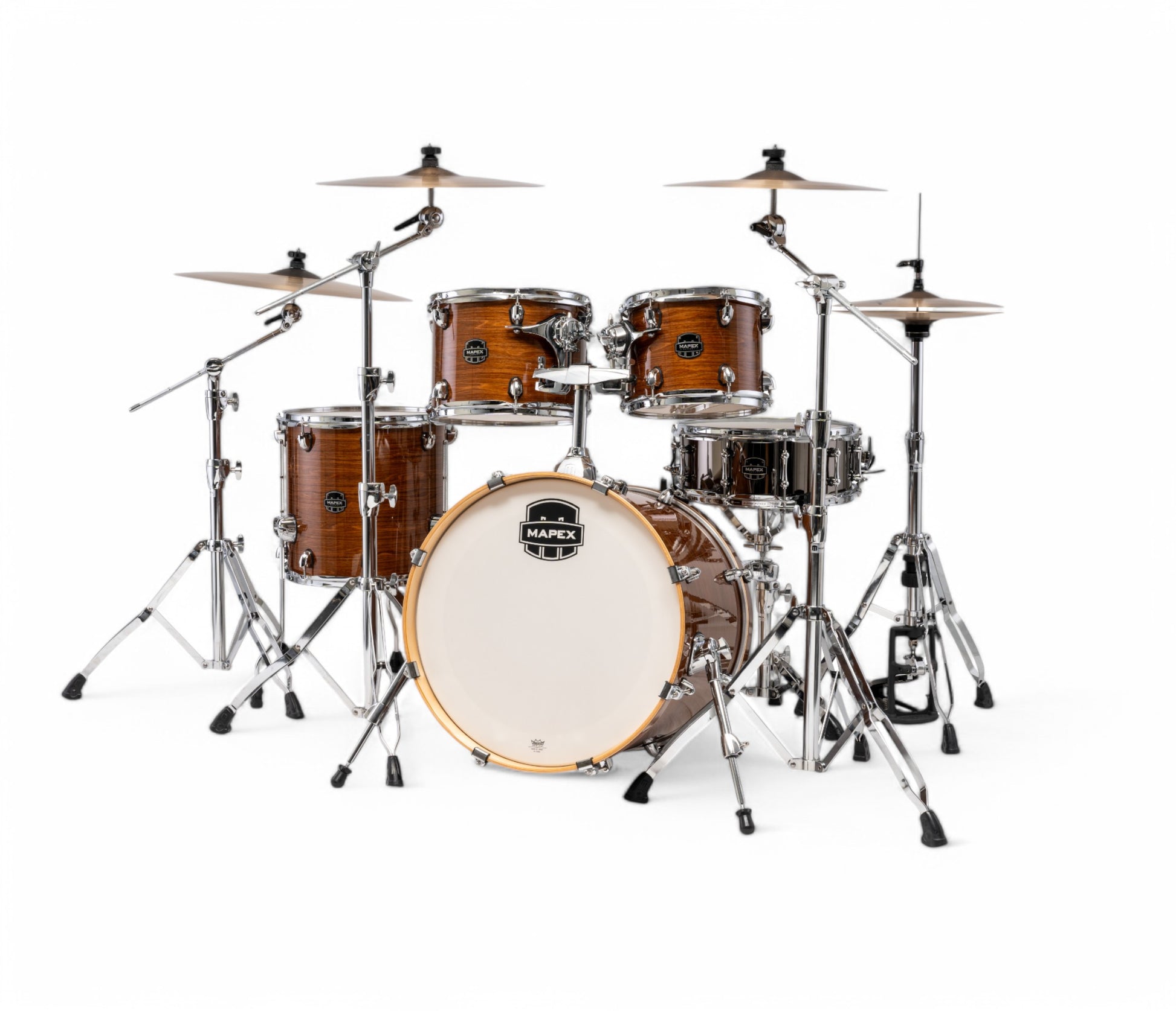Mapex Armory Series 5 Piece 20" Fusion Shell Pack In Roasted Chestnut