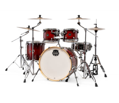 Mapex Armory Series 5 Piece Rock Fusion Shell Pack In Red Onyx Burst