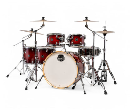 Mapex Armory Series 6 Piece LA Fusion Shell Pack In Red Onyx Burst