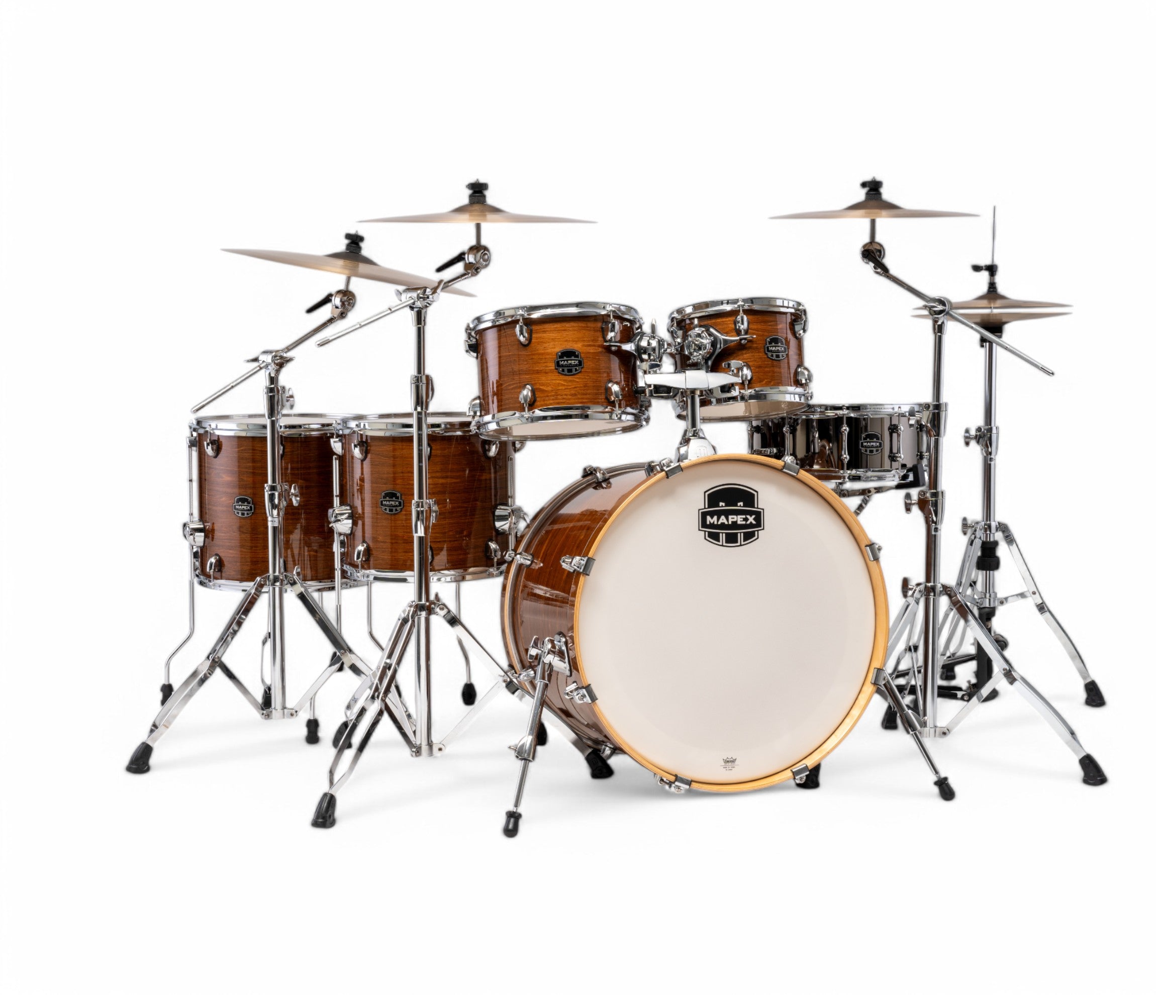 Mapex Armory Series 6 Piece LA Fusion Shell Pack In Roasted