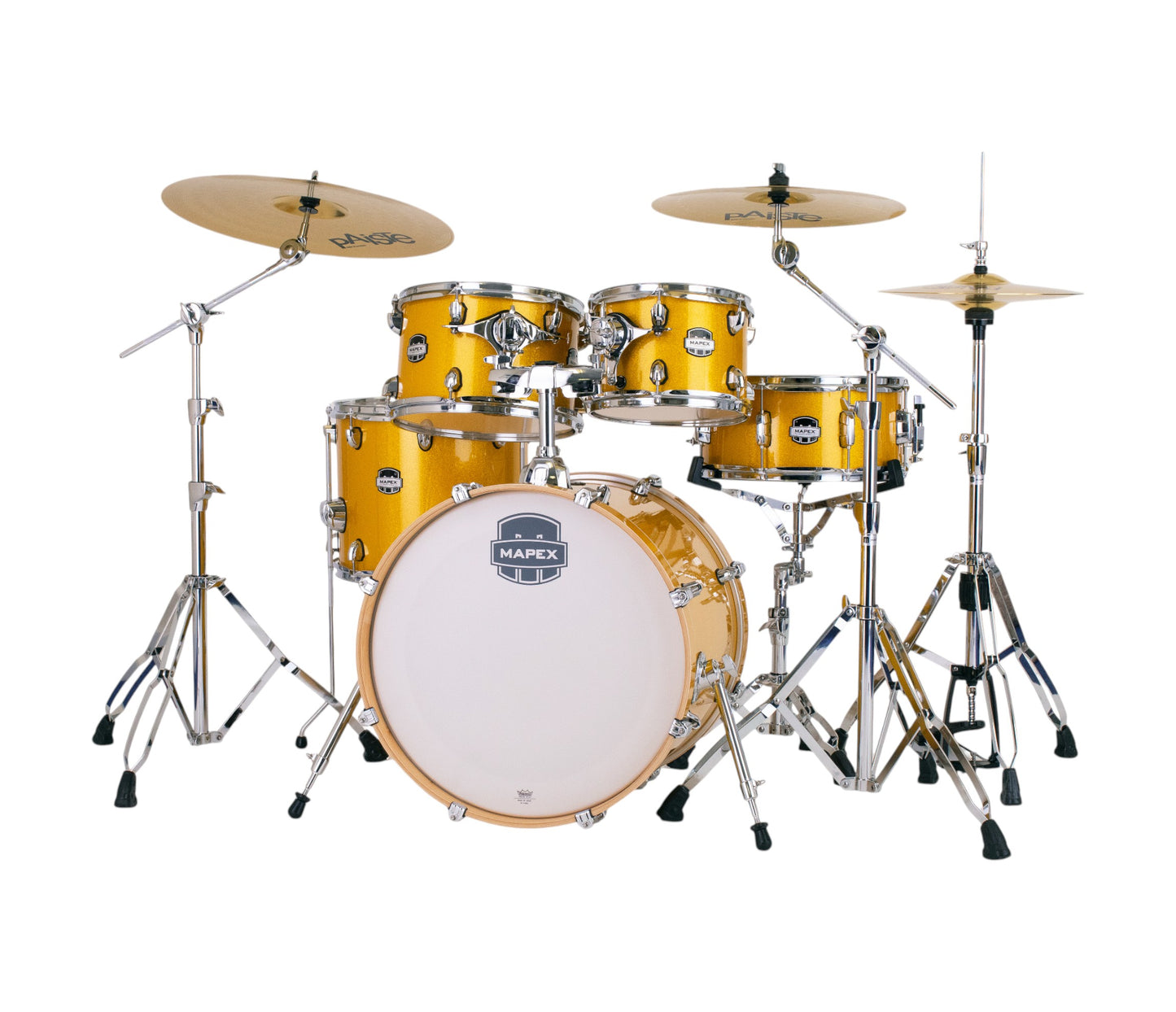 Mapex Mars Birch 20" 5-Piece Fusion Shell Pack in Sunflower Sparkle