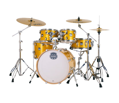 Mapex Mars Birch 20" 5-Piece Fusion Shell Pack in Sunflower Sparkle