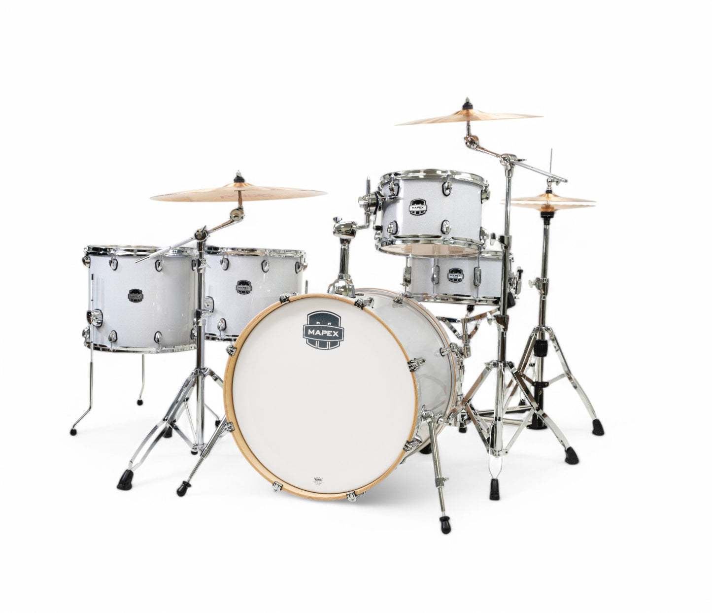 Mapex Mars Birch 5-Piece Crossover Shell Pack in Diamond Sparkle