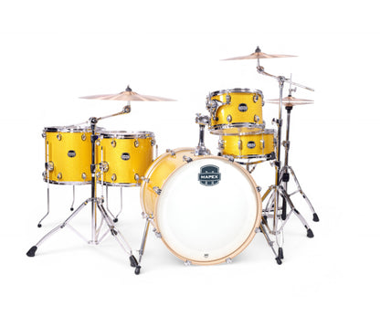 Mapex Mars Birch 5-Piece Crossover Shell Pack in Sunflower Sparkle