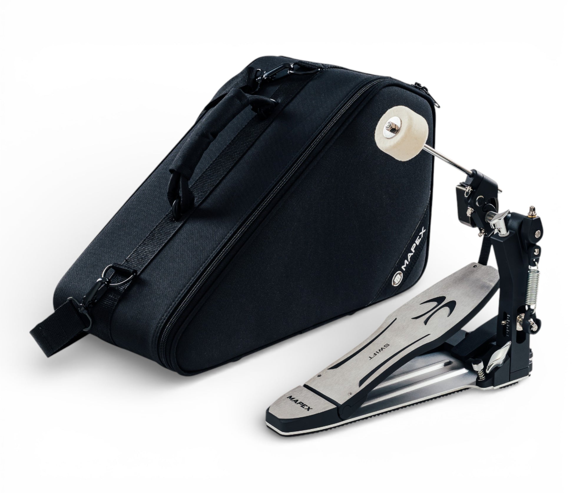 Mapex Swift Belt Drive Pedal with case