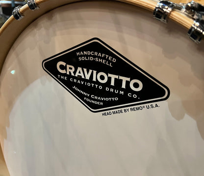 Craviotto Custom Shop 17" x 13" Maple Bass Drum in Satin Oil Finish