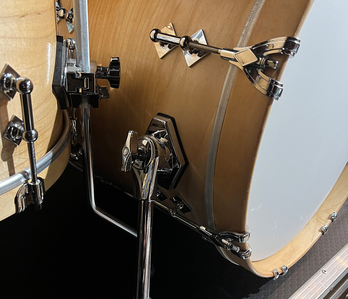 Craviotto Custom Shop 22" x 16" Maple Bass Drum in Satin Oil Finish