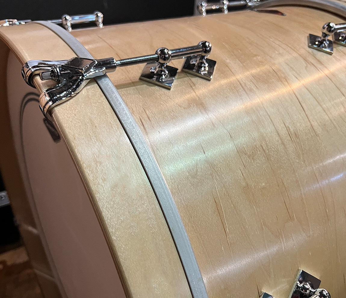 Craviotto Custom Shop 18" x 12" Maple Bass Drum in Satin Oil Finish