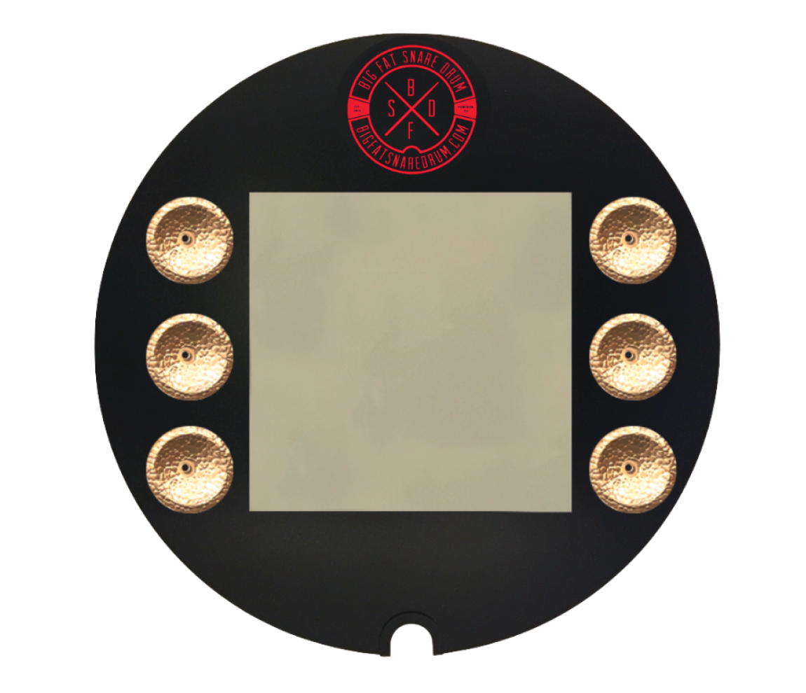 Big Fat Snare Drum 14" - Medford Square (White Copper)