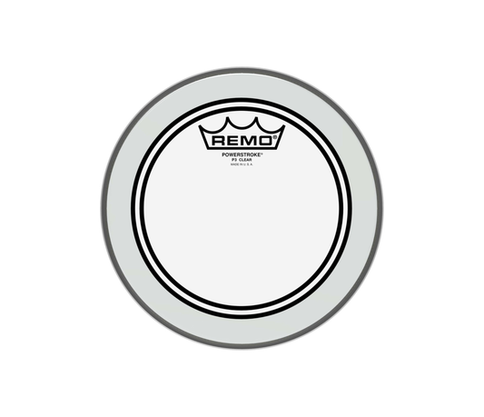 Remo 8" Powerstroke 3 Ambassador Clear Tom head