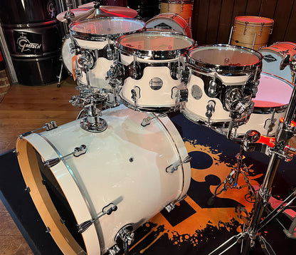 PDP By DW Concept Maple 22" 7PC Shell Pack in Pearlescent White Lacquer