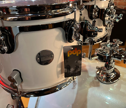 PDP By DW Concept Maple 22" 7PC Shell Pack in Pearlescent White Lacquer