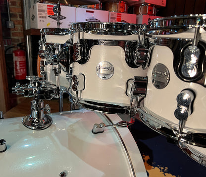 PDP By DW Concept Maple 22" 7PC Shell Pack in Pearlescent White Lacquer