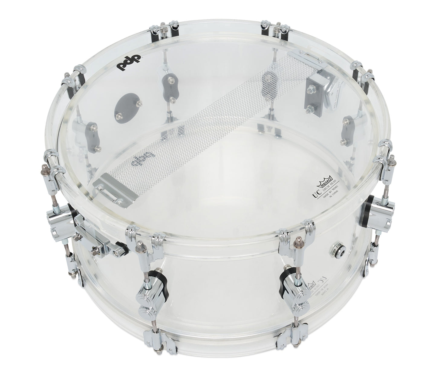PDP Concept Series 14" x 6.5" Snare Drum in Clear Acrylic