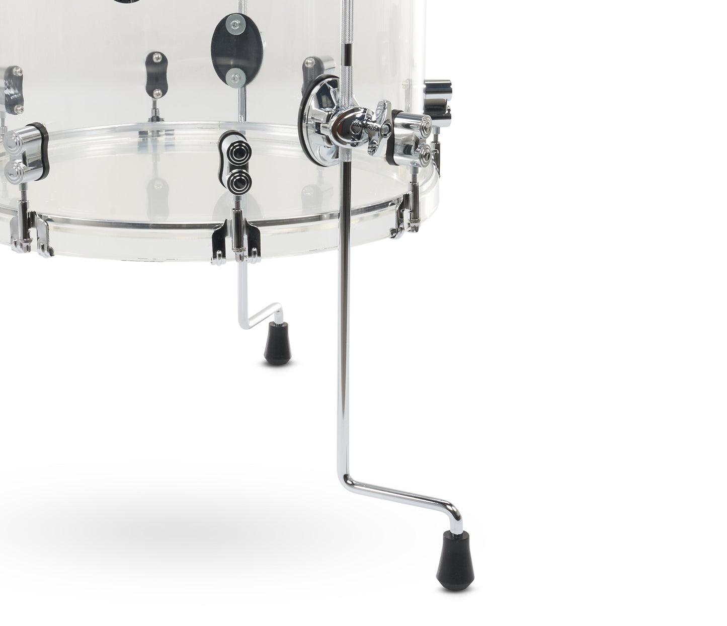 PDP Concept Series Clear Acrylic floor tom legs