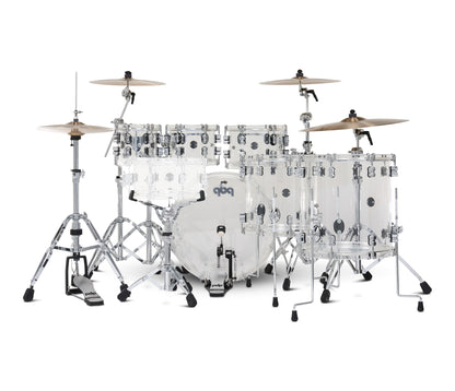 PDP Concept Series 22" 6-Piece Shell Pack in Clear Acrylic