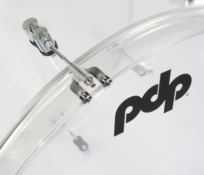 PDP Concept Series 22" 6-Piece Shell Pack in Clear Acrylic
